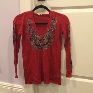 Women’s V neck long sleeve